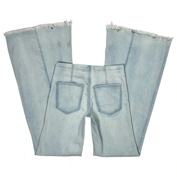 Free People Pull On Flare Jeans - Picture 1 of 9
